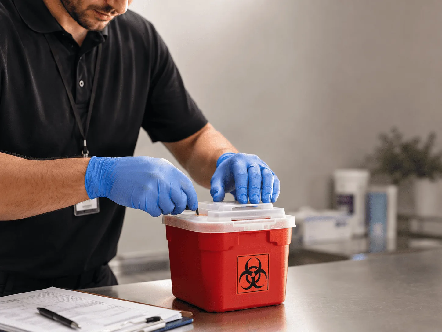 Why choose Sharps Waste Disposal in Newhall, WV